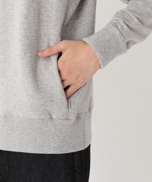 BASECONTROL（ベースコントロール）の「◆【S～3Lサイズ展開】多機能裏毛 プルオーバーパーカー（パーカー・メンズ・ブラック/ネイビー/グレー・01/02/03/04/05）」の6枚目の写真