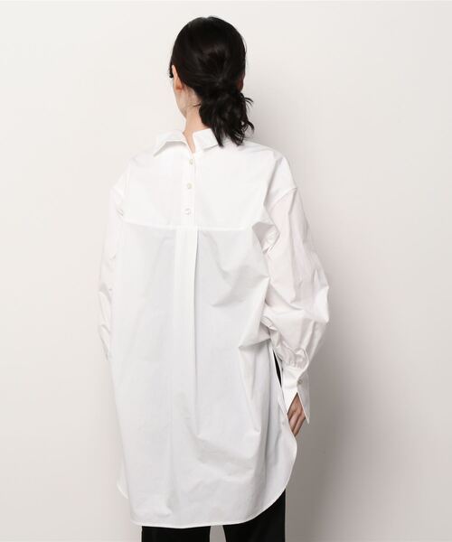 セール】バックボタンスキッパーシャツ（シャツ/ブラウス）｜DOUBLE  