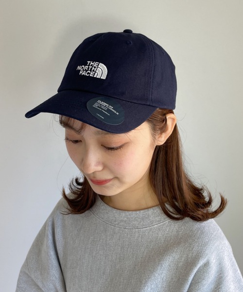 THE NORTH FACE（ザノースフェイス）の「THE NORTH FACE　/ NORM HAT（キャップ・レディース・ブラック/ネイビー/アイボリー/グレイッシュベージュ・FREE）」の4枚目の写真