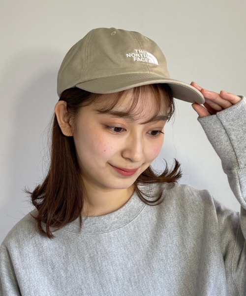 THE NORTH FACE（ザノースフェイス）の「THE NORTH FACE　/ NORM HAT（キャップ・レディース・ブラック/ネイビー/アイボリー/グレイッシュベージュ・FREE）」の3枚目の写真
