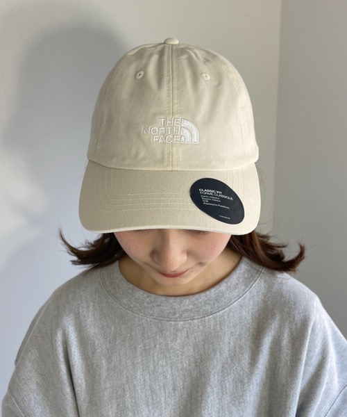 THE NORTH FACE（ザノースフェイス）の「THE NORTH FACE　/ NORM HAT（キャップ・レディース・ブラック/ネイビー/アイボリー/グレイッシュベージュ・FREE）」の2枚目の写真
