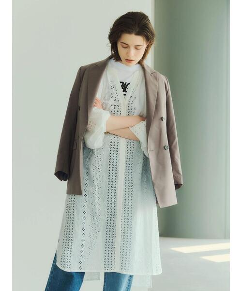 GARAGE OF GOOD CLOTHING（ガレージオブグッドクロージング）の「ダブルジャケット＊（ブルゾン・レディース・グレー・FREE）」の2枚目の写真