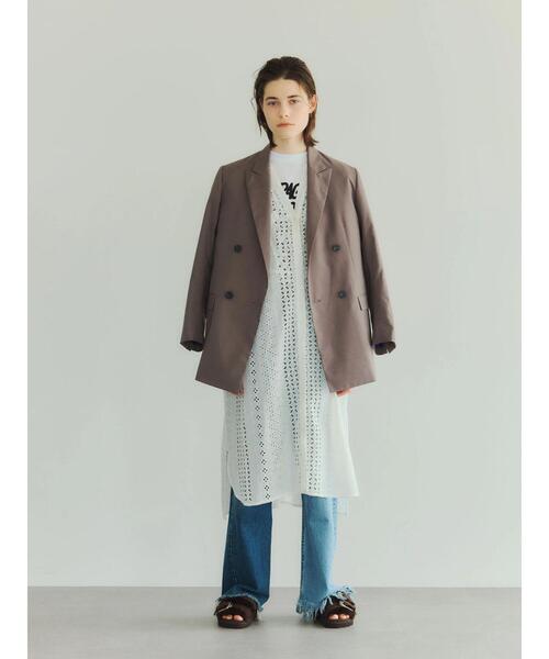 GARAGE OF GOOD CLOTHING（ガレージオブグッドクロージング）の「ダブルジャケット＊（ブルゾン・レディース・グレー・FREE）」の7枚目の写真