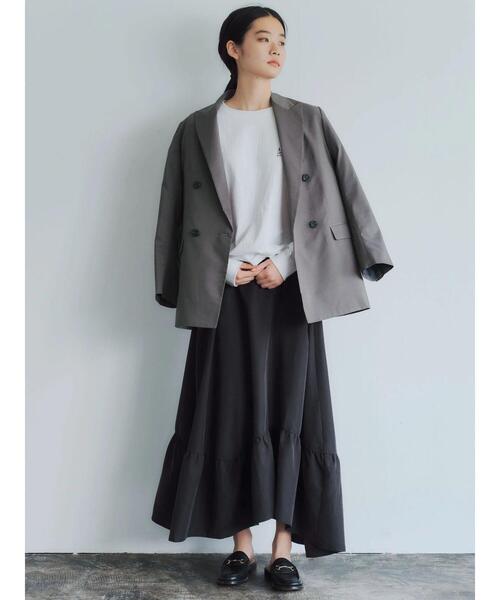 GARAGE OF GOOD CLOTHING（ガレージオブグッドクロージング）の「ダブルジャケット＊（ブルゾン・レディース・グレー・FREE）」の18枚目の写真