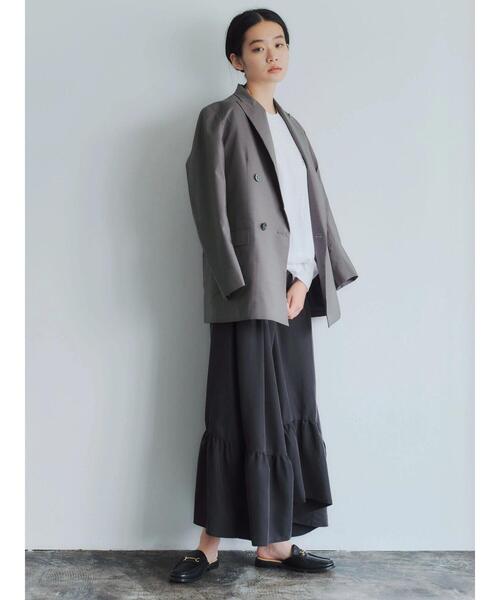 GARAGE OF GOOD CLOTHING（ガレージオブグッドクロージング）の「ダブルジャケット＊（ブルゾン・レディース・グレー・FREE）」の19枚目の写真