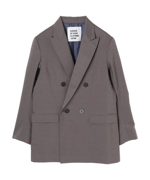 GARAGE OF GOOD CLOTHING（ガレージオブグッドクロージング）の「ダブルジャケット＊（ブルゾン・レディース・グレー・FREE）」の20枚目の写真