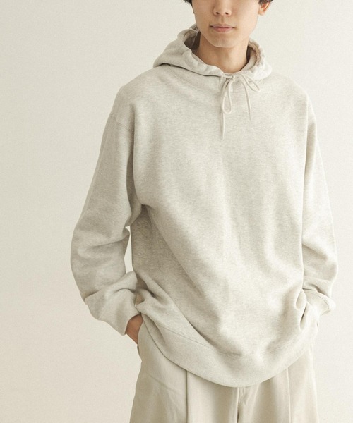 FORK&SPOON（フォークアンドスプーン）の「FORK&SPOON　ミーナフーディースウェット（パーカー・メンズ・ネイビー/ホワイト系その他/グリーン系その他・4/5）」の2枚目の写真