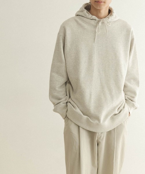 FORK&SPOON（フォークアンドスプーン）の「FORK&SPOON　ミーナフーディースウェット（パーカー・メンズ・ネイビー/ホワイト系その他/グリーン系その他・4/5）」の4枚目の写真