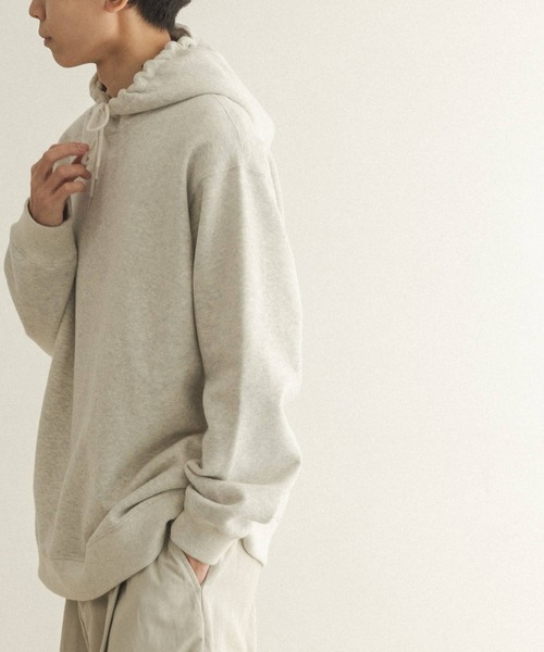 FORK&SPOON（フォークアンドスプーン）の「FORK&SPOON　ミーナフーディースウェット（パーカー・メンズ・ネイビー/ホワイト系その他/グリーン系その他・4/5）」の6枚目の写真