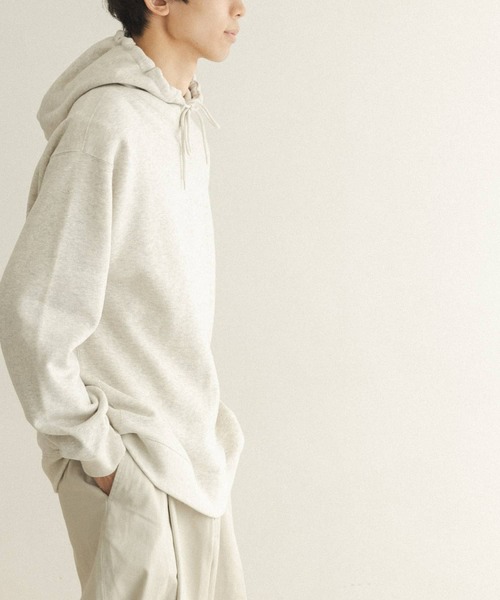 FORK&SPOON（フォークアンドスプーン）の「FORK&SPOON　ミーナフーディースウェット（パーカー・メンズ・ネイビー/ホワイト系その他/グリーン系その他・4/5）」の9枚目の写真