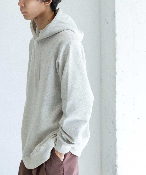 FORK&SPOON（フォークアンドスプーン）の「FORK&SPOON　ミーナフーディースウェット（パーカー・メンズ・ネイビー/ホワイト系その他/グリーン系その他・4/5）」の12枚目の写真