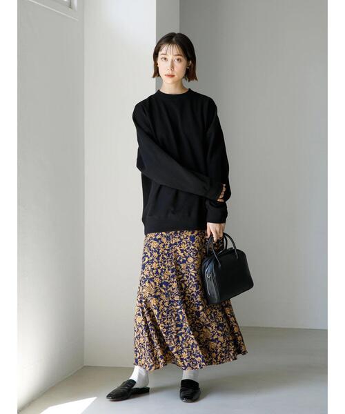 koe(コエ)の「スクエア2WAYミニボストン*(トートバッグ・レディース・アイボリー/ブラック/シルバー・FREE)」の4枚目の写真