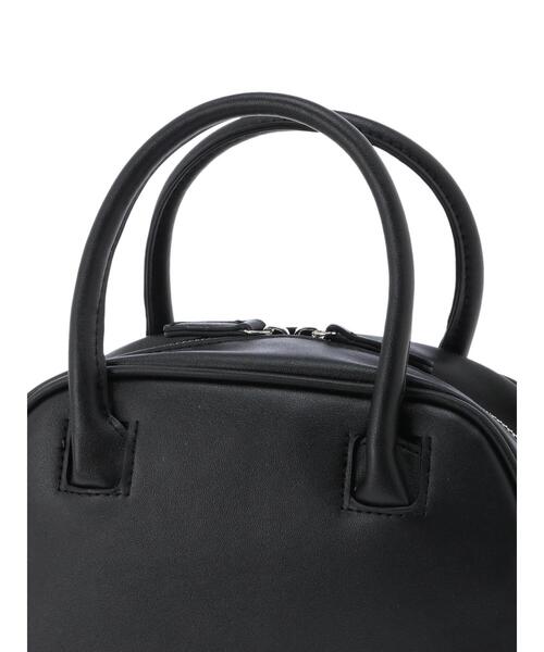 koe(コエ)の「スクエア2WAYミニボストン*(トートバッグ・レディース・アイボリー/ブラック/シルバー・FREE)」の14枚目の写真