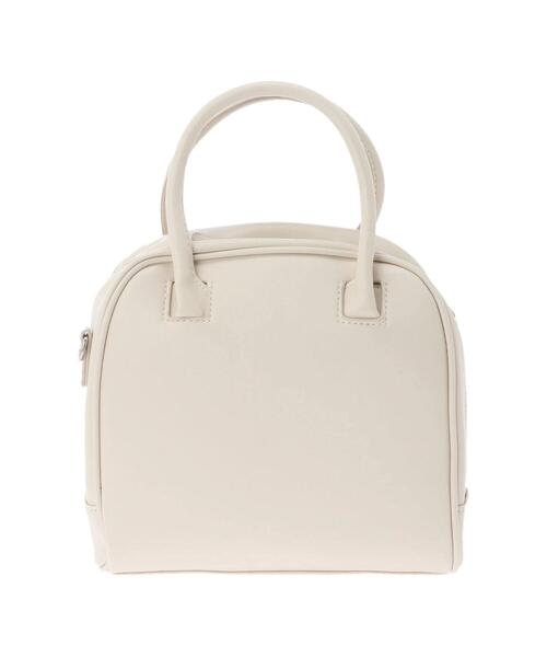 koe(コエ)の「スクエア2WAYミニボストン*(トートバッグ・レディース・アイボリー/ブラック/シルバー・FREE)」の16枚目の写真