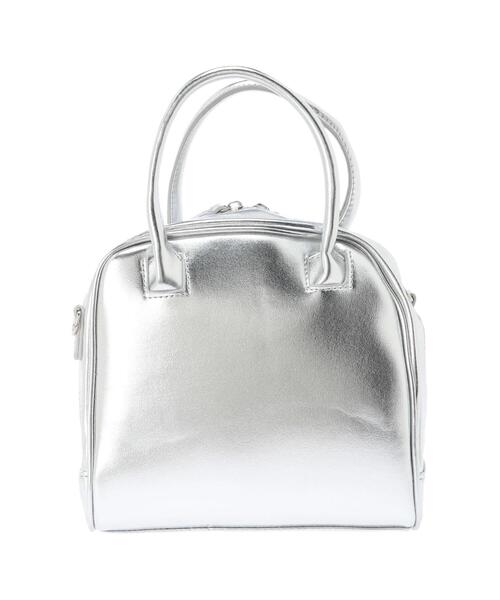 koe(コエ)の「スクエア2WAYミニボストン*(トートバッグ・レディース・アイボリー/ブラック/シルバー・FREE)」の17枚目の写真