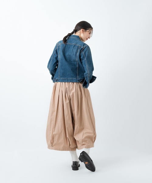 D*g*y（ディージーワイ）の「D*g*y / ディージーワイ サーカスパンツ ガウチョパンツ バルーンパンツ カボチャパンツ 綿ツイル D5810 PT DEC（その他パンツ・レディース・ブラック/チャコール/キャメル/アイボリー/ベージュ・L/M）」の8枚目の写真