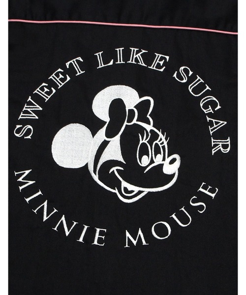 Little sunny bite（リトルサニーバイト）の「little sunny bite Disney collection Twill shirts jacket（カバーオール・レディース・ブラウン/ピンク/ブラック・SMALL/MEDIUM）」の12枚目の写真