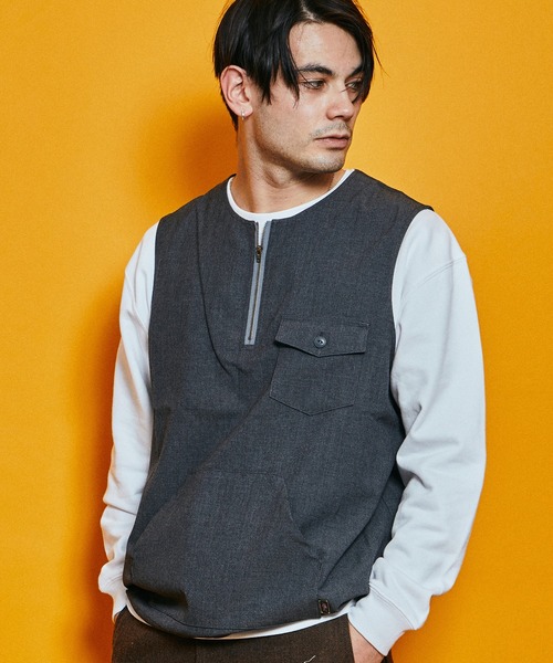 Pullover Vest プルオーバー ベスト 【Ollie 12月号掲載商品】