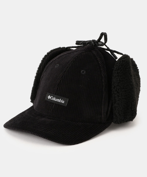 Columbia（コロンビア）の「columbia/コロンビア キャップ 防寒 ケンドリックパークファーフラップキャップ PU5412（キャップ・メンズ・ブラック/ブラウン/グリーン/ブラック×ブラック/グレー系その他/グレー・FREE）」の2枚目の写真