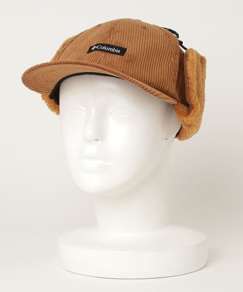 Columbia（コロンビア）の「columbia/コロンビア キャップ 防寒 ケンドリックパークファーフラップキャップ PU5412（キャップ・メンズ・ブラック/ブラウン/グリーン/ブラック×ブラック/グレー系その他/グレー・FREE）」の9枚目の写真