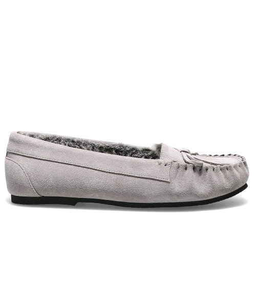 Minnetonka（ミネトンカ）の「Minnetonka  CLEARWATERⅡ  / ミネトンカ クリアウォーター（モカシン/デッキシューズ・レディース・グレー/ブラック・25.0cm/23.0cm/24.0cm）」の7枚目の写真