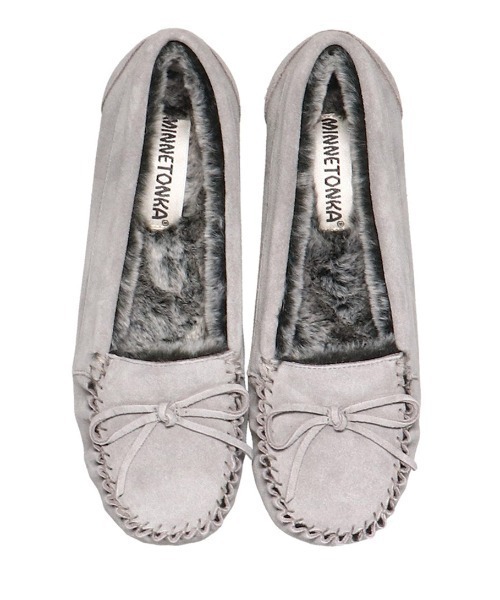 Minnetonka（ミネトンカ）の「Minnetonka  CLEARWATERⅡ  / ミネトンカ クリアウォーター（モカシン/デッキシューズ・レディース・グレー/ブラック・25.0cm/23.0cm/24.0cm）」の10枚目の写真