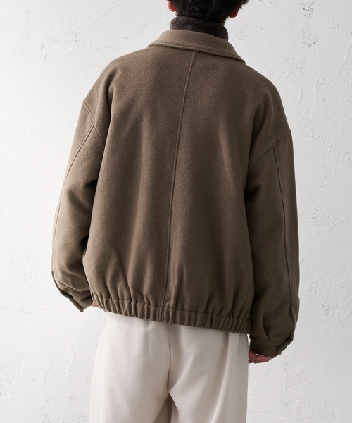 epnok（エプノック）の「ウールブレンドショートブルゾン（ブルゾン
