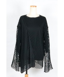 AULA AILA | メッシュレイヤードトップス(Tシャツ/カットソー)