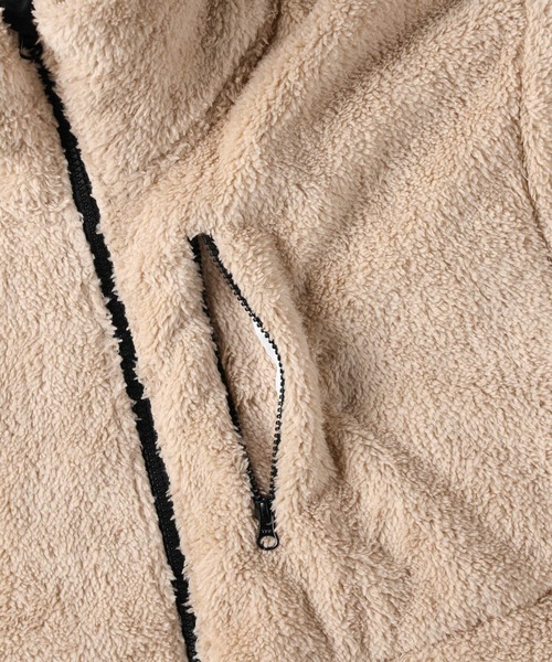 PEN FIELD（ペンフィールド）の「【Penfield】ボリュームネックボアジャケット（ブルゾン・メンズ・ブラック/ベージュ/ブラウン・M/L/XL）」の7枚目の写真