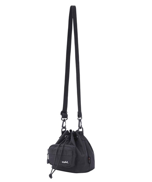 X-girl（エックスガール）の「MILLS LOGO BUCKET SHOULDER BAG（ショルダーバッグ・レディース・ブラック・ONE SIZE）」の10枚目の写真