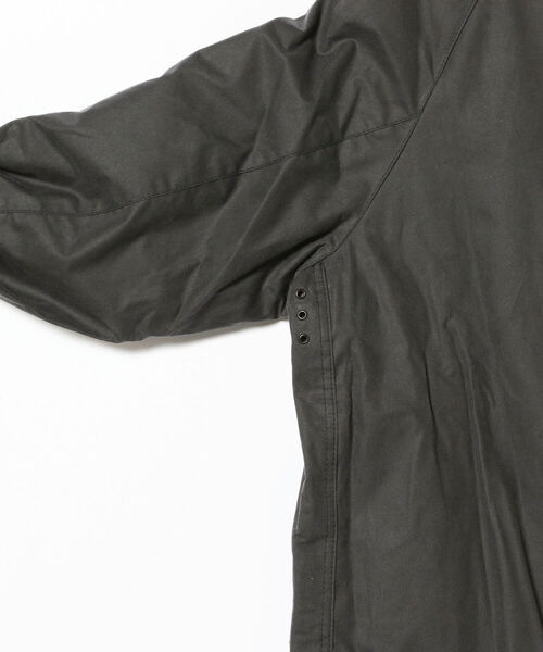Barbour（バブアー）の「Barbour / BURGHLEY OS オイルドコットン ロングコート（その他アウター・メンズ・グレー/ブラック/オリーブ・36/38/40）」の7枚目の写真
