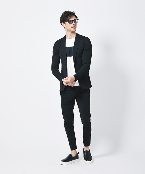 junhashimoto（ジュンハシモト）の「P56 SLIM SPORTS PANT（その他パンツ・メンズ・ベージュ/ブラック・2/4/3/5）」の5枚目の写真