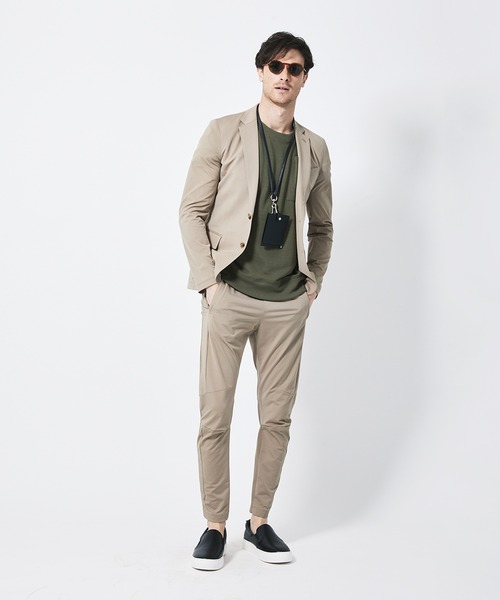 junhashimoto（ジュンハシモト）の「P56 SLIM SPORTS PANT（その他パンツ・メンズ・ベージュ/ブラック・2/4/3/5）」の3枚目の写真