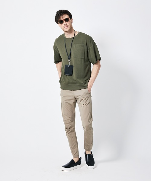 junhashimoto（ジュンハシモト）の「P56 SLIM SPORTS PANT（その他パンツ・メンズ・ベージュ/ブラック・2/4/3/5）」の4枚目の写真
