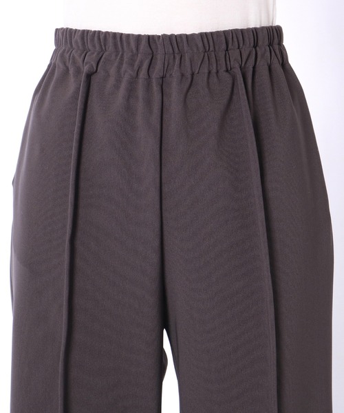 ONEME（ワンム）の「【 ONEME 】 ピンタックニットパンツ（その他パンツ・レディース・チャコールグレー/グレイッシュベージュ・FREE）」の10枚目の写真