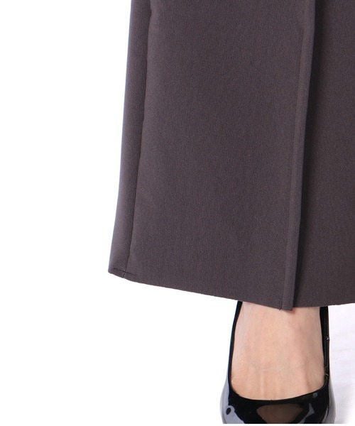 ONEME（ワンム）の「【 ONEME 】 ピンタックニットパンツ（その他パンツ・レディース・チャコールグレー/グレイッシュベージュ・FREE）」の13枚目の写真