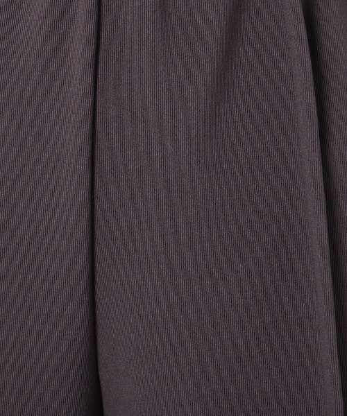 ONEME（ワンム）の「【 ONEME 】 ピンタックニットパンツ（その他パンツ・レディース・チャコールグレー/グレイッシュベージュ・FREE）」の14枚目の写真