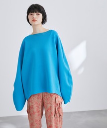 ADAM ET ROPE' | 【サステナブル】オーガニックコットン接結プルオーバー(ニット/セーター)