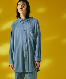 MAISON SPECIAL | 《ユニセックスアイテム》シルキーリライムプライムオーバーシャツコート 【MAISON SPECIAL/メゾンスペシャル】(シャツ/ブラウス)