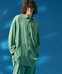 MAISON SPECIAL | 《ユニセックスアイテム》シルキーリライムプライムオーバーシャツコート 【MAISON SPECIAL/メゾンスペシャル】(シャツ/ブラウス)