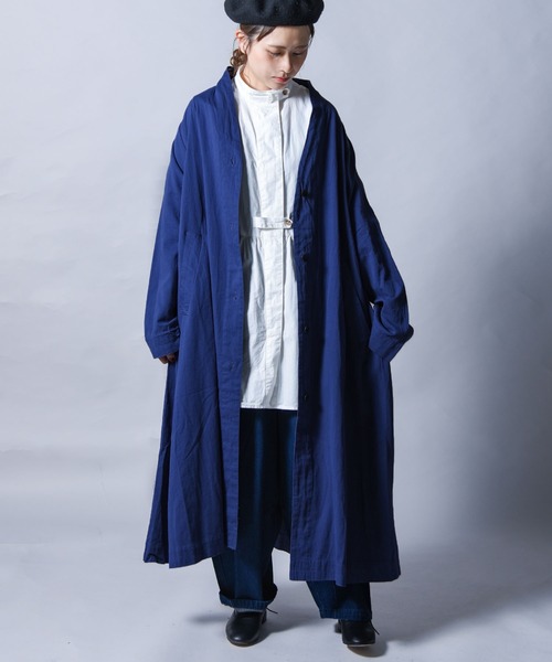 folka（フォルカ）の「【folka（フォルカ）】2022 S/S デニムサーカスパンツ（デニムパンツ・レディース・ワンウォッシュ/ブルー・M/L）」の3枚目の写真