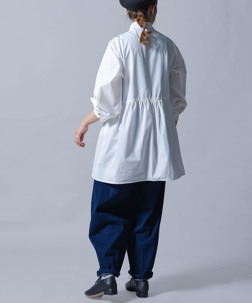 folka（フォルカ）の「【folka（フォルカ）】2022 S/S デニムサーカスパンツ（デニムパンツ・レディース・ワンウォッシュ/ブルー・M/L）」の11枚目の写真