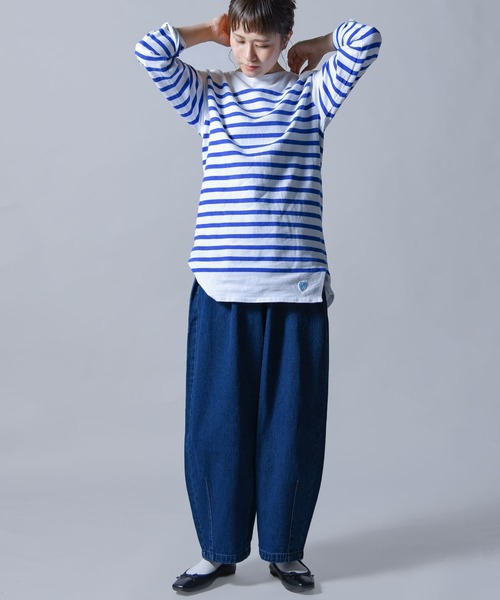 folka（フォルカ）の「【folka（フォルカ）】2022 S/S デニムサーカスパンツ（デニムパンツ・レディース・ワンウォッシュ/ブルー・M/L）」の15枚目の写真