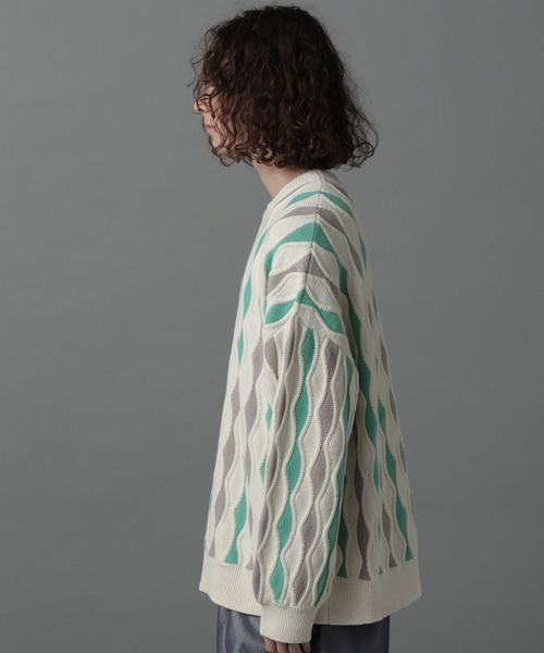 HARE（ハレ）の「ウェーブニット(HARE)（ニット/セーター）」 - WEAR