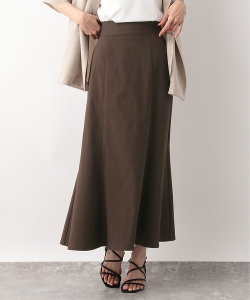 GLOBAL WORK（グローバルワーク）の「スゴラクマーメイドスカート/262026（スカート・レディース・ブルー系その他7/オフホワイト/ブラック/ダークグレー/ブラウン・LARGE/MEDIUM）」の19枚目の写真