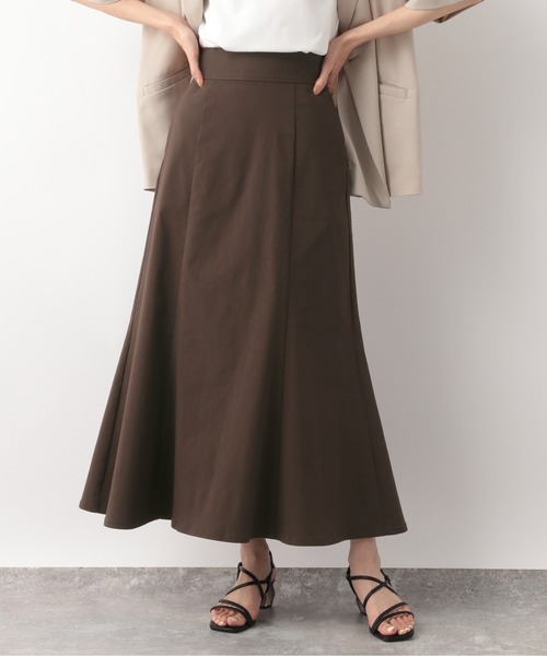 GLOBAL WORK（グローバルワーク）の「スゴラクマーメイドスカート/262026（スカート・レディース・ブルー系その他7/オフホワイト/ブラック/ダークグレー/ブラウン・LARGE/MEDIUM）」の17枚目の写真