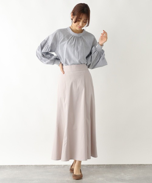 GLOBAL WORK（グローバルワーク）の「スゴラクマーメイドスカート/262026（スカート・レディース・ブルー系その他7/オフホワイト/ブラック/ダークグレー/ブラウン・LARGE/MEDIUM）」の21枚目の写真