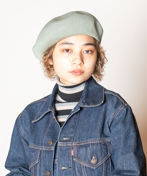 CA4LA(カシラ)の「DANNY SS(ハンチング/ベレー帽・レディース・ベージュ/ブラウン系その他/グリーン系その他7/ネイビー/ブラック・ONESIZE)」の5枚目の写真