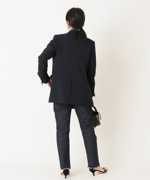 journal standard L'essage（ジャーナルスタンダードレサージュ）の「ヴィスポリオックスブレザージャケット◆（テーラードジャケット・レディース・ネイビー・FREE）」の5枚目の写真