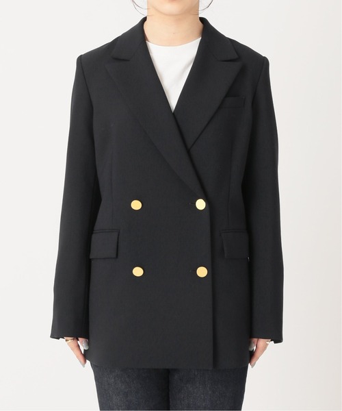 journal standard L'essage（ジャーナルスタンダードレサージュ）の「ヴィスポリオックスブレザージャケット◆（テーラードジャケット・レディース・ネイビー・FREE）」の8枚目の写真